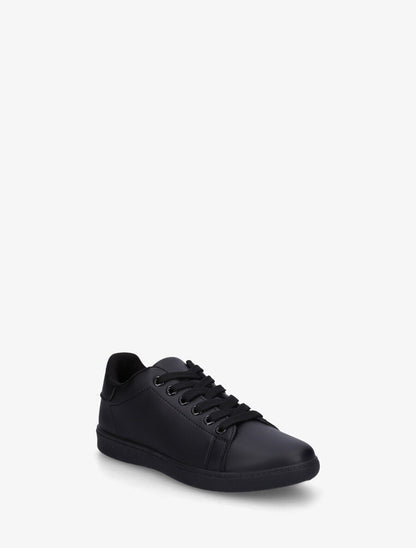 Sneakers plates basiques - Noir - 2