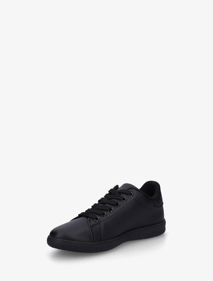 Sneakers plates basiques - Noir - 3