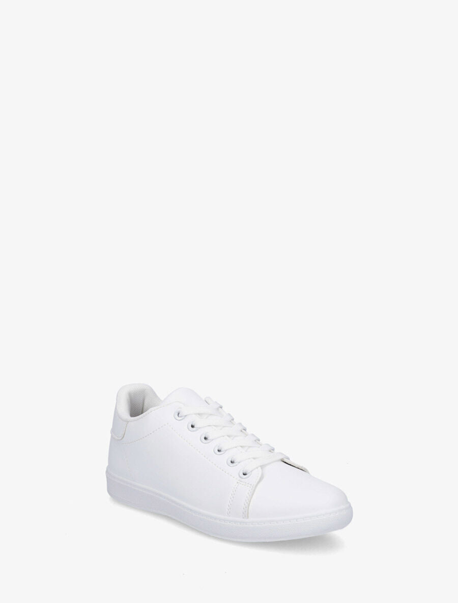 Sneakers plates basiques - Blanc - 2