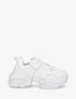 Baskets color block en simili - Blanc - 5