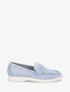 Mocassins en suédine - Bleu clair - 1