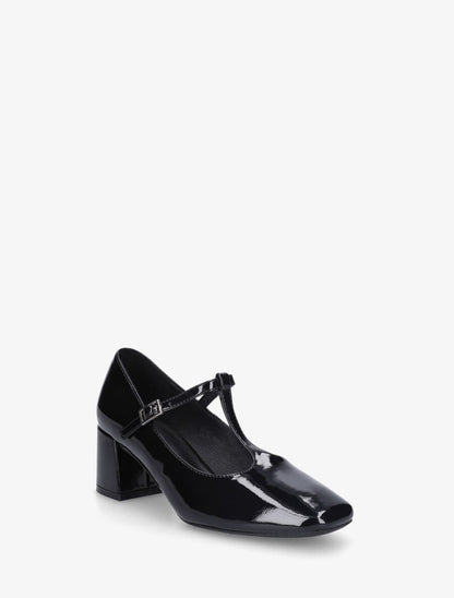 Babies vernies style salomé - Noir - 2