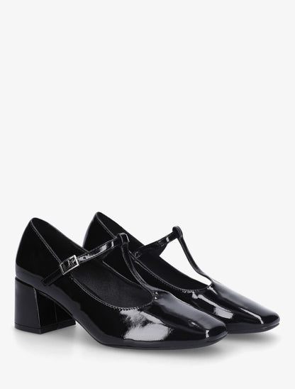 Babies vernies style salomé - Noir - 4