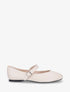 Ballerines en simili à bride - Beige - 1
