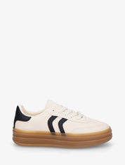 Baskets à bandes contrastantes - Noir/beige - 5