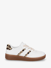 Sneakers en mesh et semelle en caoutchouc - Camel - 1