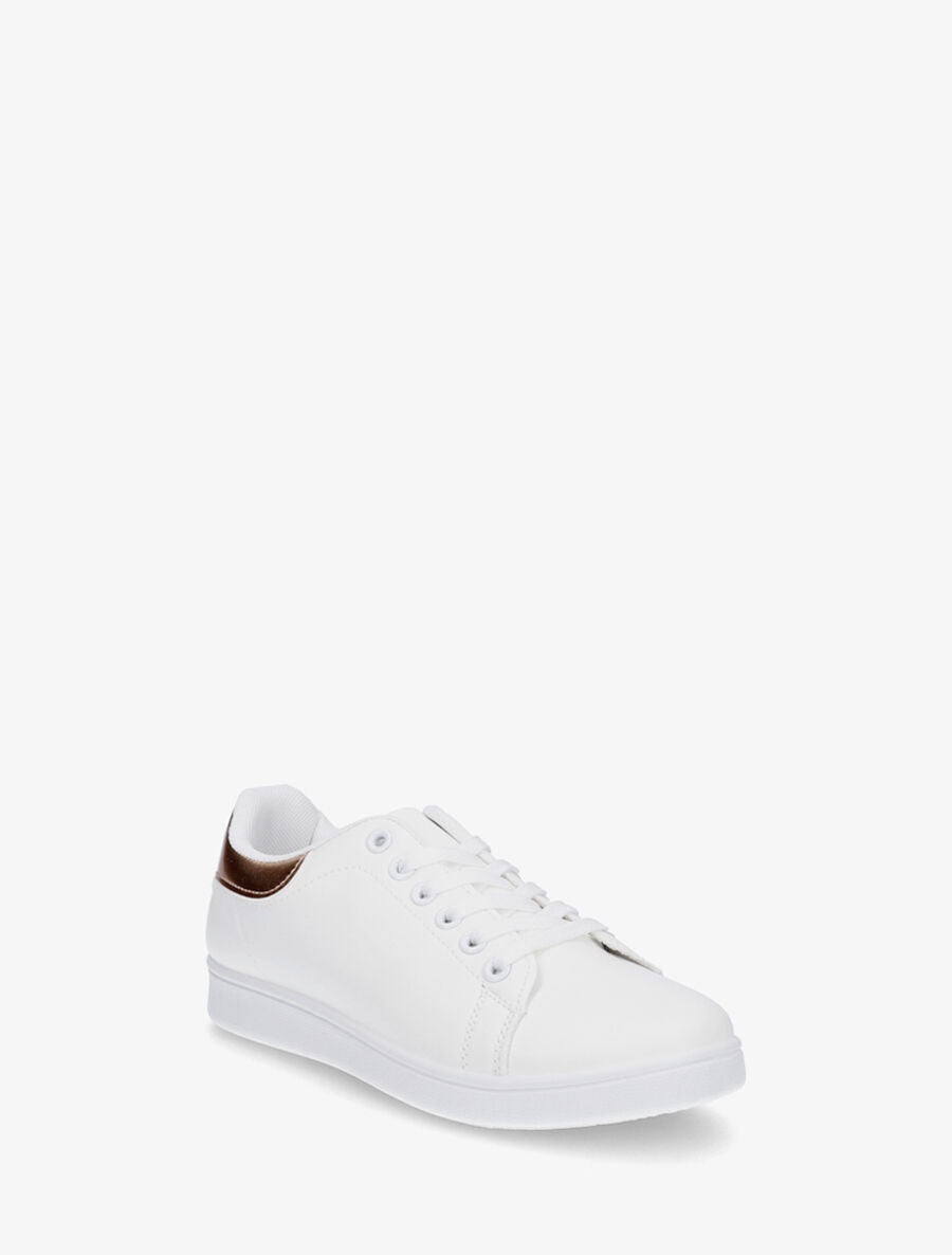 Sneakers classiques en simili - Rose gold - 2