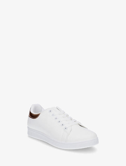 Sneakers classiques en simili - Rose gold - 2