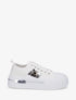 Sneakers unies à plaforme - Blanc - 1