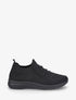 Baskets en mesh style running - Noir - 1