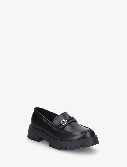 Mocassins à semelle crantée - Noir - 2