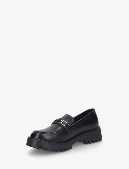 Mocassins à semelle crantée - Noir - 3