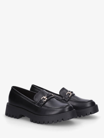 Mocassins à semelle crantée - Noir - 4