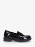 Mocassins vernis en simili - Noir - 1