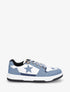 Sneakers à motifs étoiles et jean - Bleu - 5