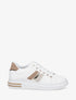 Tennis classiques à bandes - Beige - 5