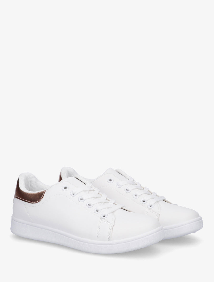 Baskets classique en simili - Rose gold - 4