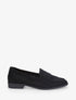 Mocassins ajourés en suédine - Noir - 1