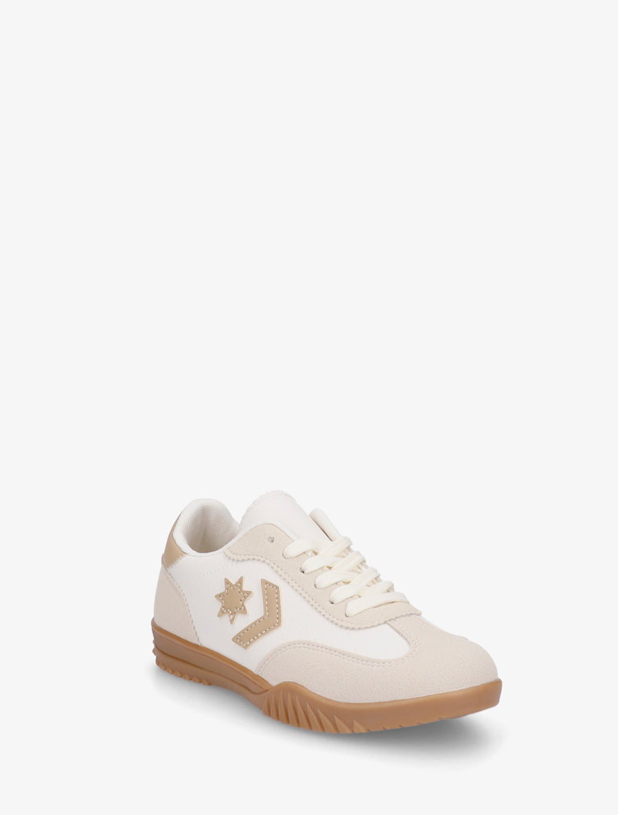 Baskets à empiècement étoile - Beige - 2