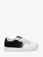 Baskets à bandes contrastantes - Noir - 1