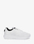 Sneakers unies en mesh - Blanc - 1
