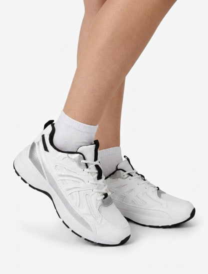 Zapatillas clásicas estilizadas - Blanco