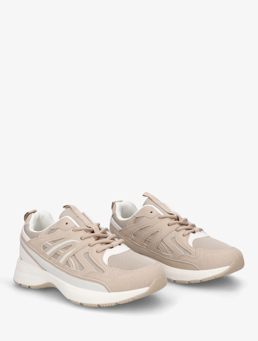 Baskets classiques stylisées - Taupe - 4