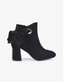 Bottines ruban au dos - noir - 1