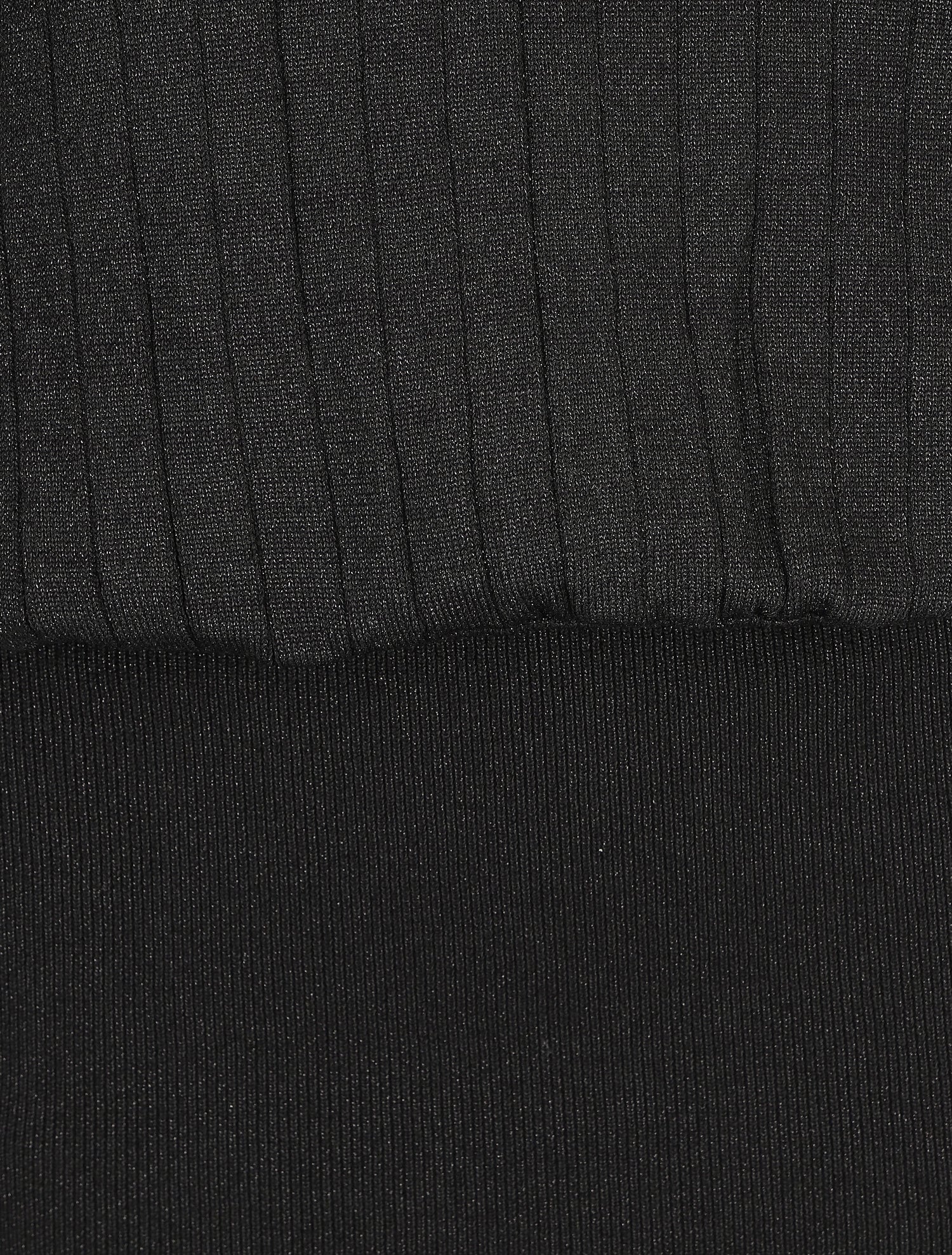 Robe pull stretch pailletté - Noir - 3