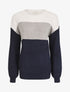 Pull oversize grandes rayures - Marine/blanc - 5