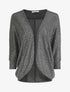 Gilet chauve-souris à motif irisé - Noir - 5