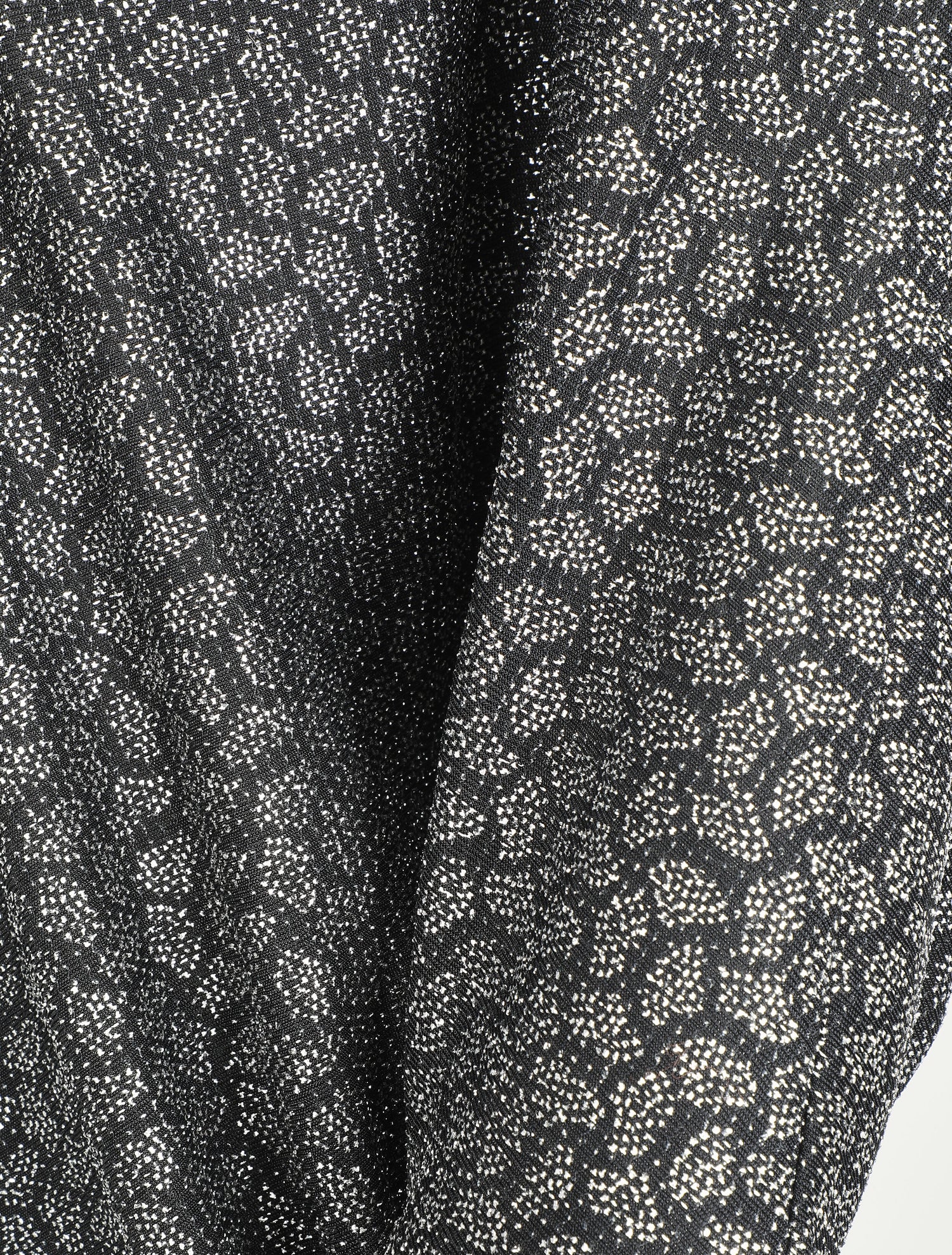 Gilet chauve-souris à motif irisé - Noir - 3