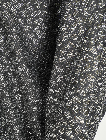 Gilet chauve-souris à motif irisé - Noir - 3