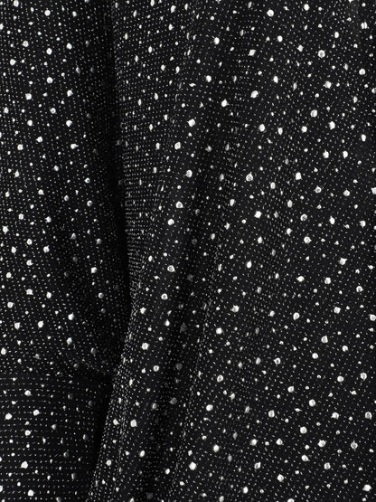 Gilet chauve-souris moucheté et irisé - Noir - 3
