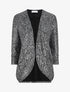 Gilet chauve-souris à motifs irisés animal - Noir - 1