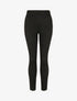 Pantalon skinny en suédine - Noir - 1