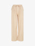 Pantalon ample élastiqué - Beige - 1