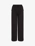 Pantalon ample élastiqué - Noir - 1