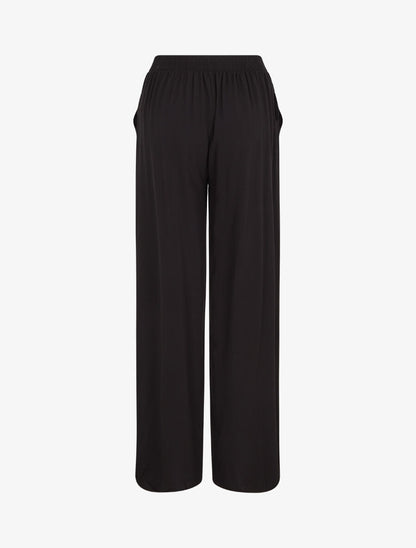 Pantalon ample élastiqué - Noir - 2