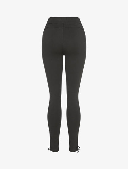 Legging à bords corsetés - Noir - 2