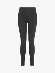 Legging taille haute à détail zips - Noir - 4