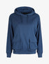 Sweat cargo à capuche - Bleu - 4
