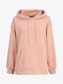 Hoddie oversize à capuche et logo brodé - Rose - 4