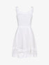 Robe patineuse en crochet - Blanc - 1