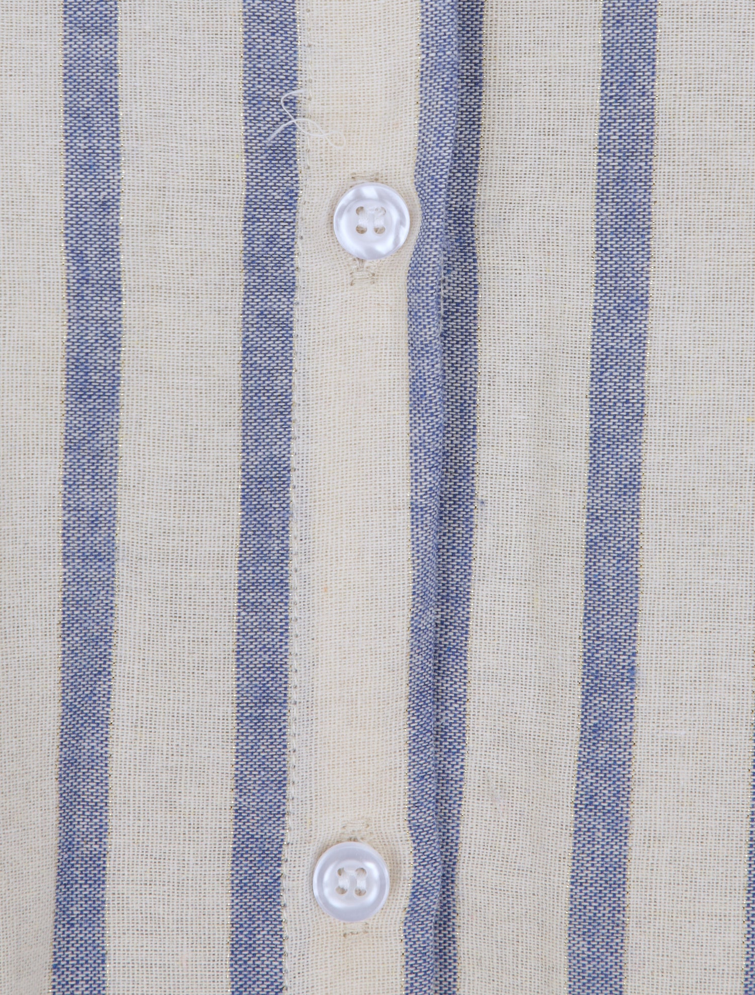 Chemise oversize rayée - Bleu - 3
