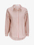 Chemise oversize rayée - Rose - 1