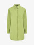Chemise oversize coupe droite - Vert anis - 1
