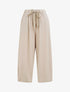 Pantalon ample côtelé - Beige - 4