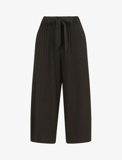 Pantalon ample côtelé - Noir - 4
