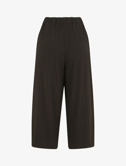 Pantalon ample côtelé - Noir - 2